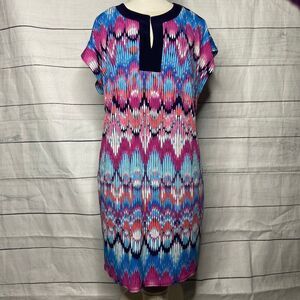 Laundry by Shelli Segal geometric dress Medium
